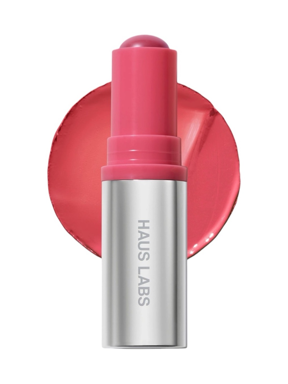 Haus Labs Color Fuse Longwear Hydrating Glassy Lip + Cheek Blush Balm Stick